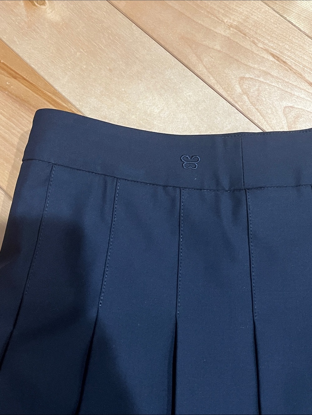 Sunday Best Navy Pleated
Preppy School Girl Tennis Skirt - Picture 8 of 8